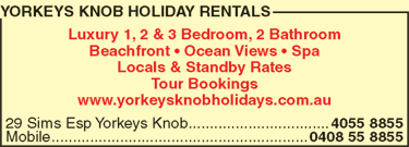 Yorkeys Knob Holiday Rentals - Tourism TAS 1
