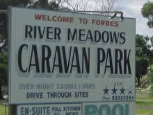 Forbes River Meadows Caravan Park - Hobart Tourism 0