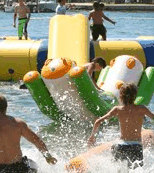 Just 4 Fun Aqua Park - Hobart Tourism 0