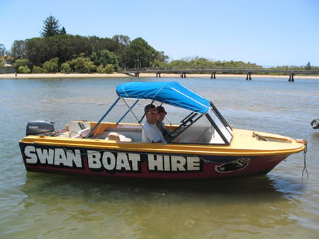 Swan Boat Hire - Tourism TAS 0