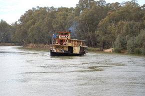Emmylou Paddle Steamer - Hobart Tourism 1