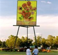 Van Gogh Sunflower Painting - Hobart Tourism