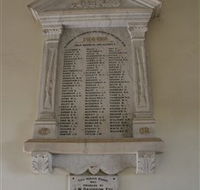 Warwick Railway Memorial Honour Board - Tourism TAS