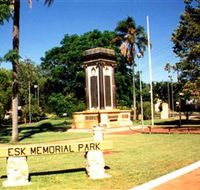 Esk War Memorial and Esk Memorial Park - Hobart Tourism