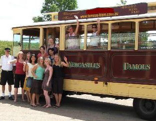Newcastles Famous Tram - Hobart Tourism 1