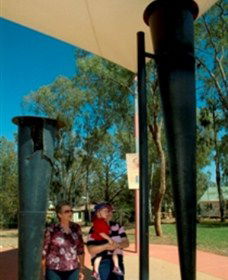 Charleville - Steiger Vortex Rainmaking Guns - Hobart Tourism 1