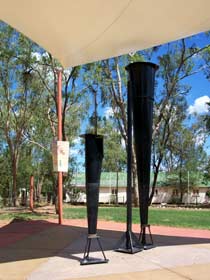 Charleville - Steiger Vortex Rainmaking Guns - Hobart Tourism 4