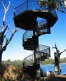 Darling And Murray River Junction And Viewing Tower - Hobart Tourism 1