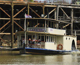 Paddlesteamer Canberra - Hobart Tourism 1