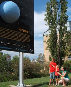 Worlds Largest Virtual Solar System Drive - Tourism TAS 1