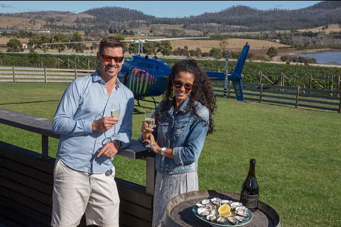Bangor Vineyard Shed Helicopter Tour - Hobart Tourism 1