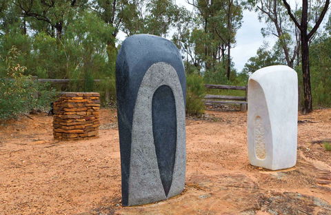 Sculptures In The Scrub Walking Track - Hobart Tourism 0