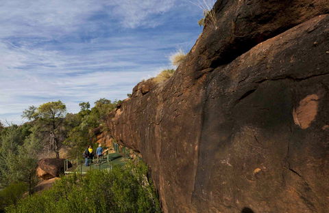 Mulgowan (Yappa) Aboriginal Art Site Walking Track - Hobart Tourism 0