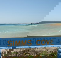 Simms Cove lookout and beach Moonta Bay - Hobart Tourism