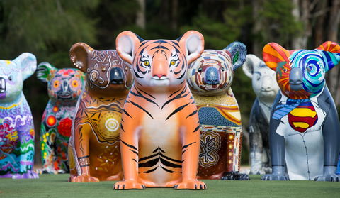 Hello Koalas Sculpture Trail - Hobart Tourism 1