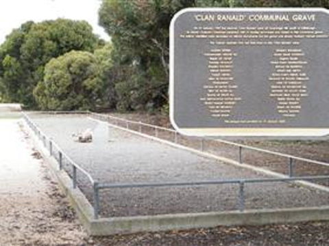 Historic Clan Ranald Shipwreck Graves - Hobart Tourism 1