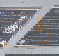 John McDouall Stuart 150th Anniversary - Tourism TAS