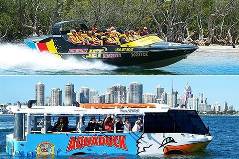 Express Jet Boat Ride + Aquaduck - Hobart Tourism 0