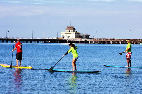 Private Stand-Up Paddle Board Lesson At St Kilda - Tourism TAS 0