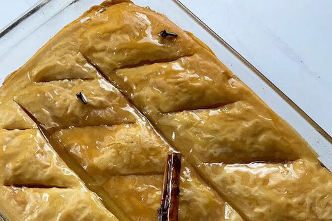ONLINE CLASS Greek Galaktoboureko Cooking Class Melbourne - Tourism TAS 4