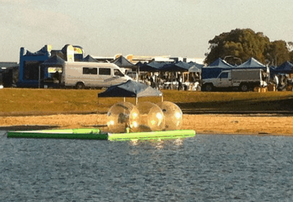 Aussie Waterballs - Tourism TAS 2