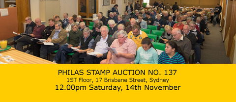 PHILAS Stamp Auction No. 137 - Tourism TAS 1