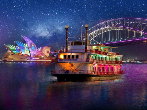 Vivid Sydney Dinner Cruise On Sydney Showboats - Hobart Tourism 0
