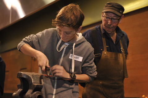 Blacksmithing Teen Workshop - Hobart Tourism 1