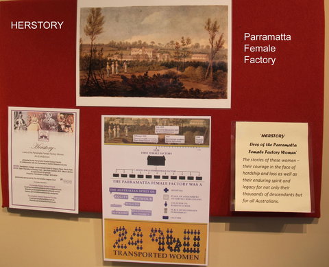 Convict Ladies Of The Female Factory  Exhibition At Lucas Gallery - Tourism TAS 1