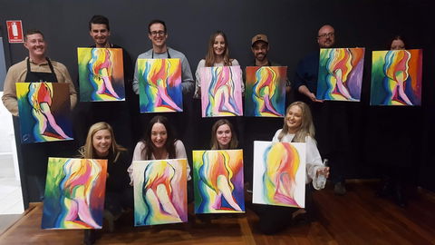 Paint And Sip Experience - Tourism TAS 1
