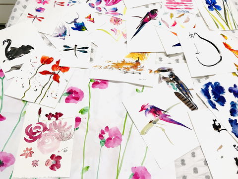 Three Hour Japanese Brushstroke Painting - Hobart Tourism 0