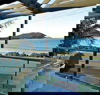 On the Beach at Fingal Bay - Tourism TAS