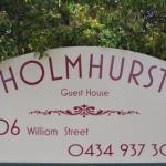 Holmhurst Guest House - Hobart Tourism 0