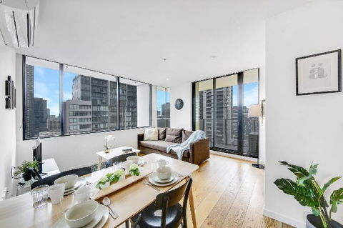 A Stylish 2BR CBD Apt With Beautiful City Views - Tourism TAS 5