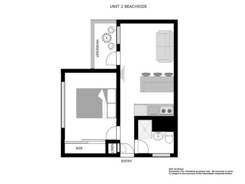 Beachside Shoal Bay Unit 2 - Hobart Tourism 4