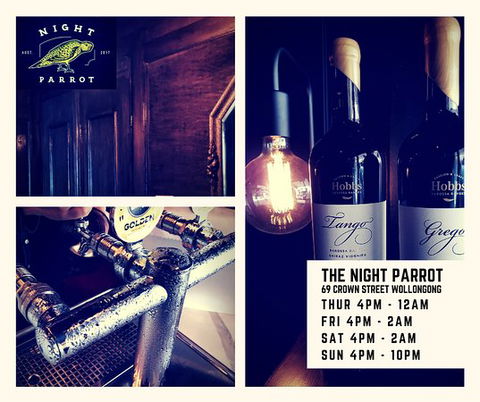 The Night Parrot Wine Bar - Hobart Tourism 0