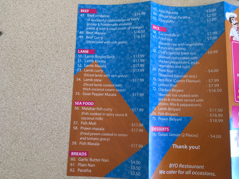 Indian Chef Restaurant & Take Away - Tourism TAS 2