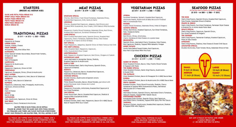 Spartans – Pizza Pastas & Ribs - Hobart Tourism 1