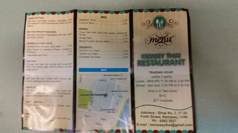 Kempsey Thai Restaurant - Hobart Tourism 0