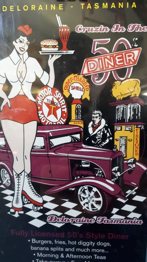 Cruzin' In The 50's Diner - Hobart Tourism 2