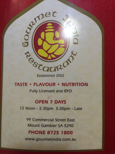 Gourmet India Restaurant - Hobart Tourism 5