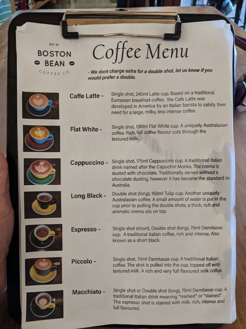 Boston Bean Coffee Co. - Hobart Tourism 1