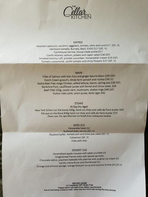 The Cellar Kitchen - Hobart Tourism 3