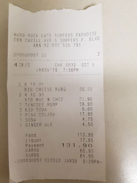Hard Rock Cafe - Hobart Tourism 6