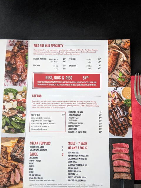 Ribs And Rumps Marina Mirage - Hobart Tourism 2