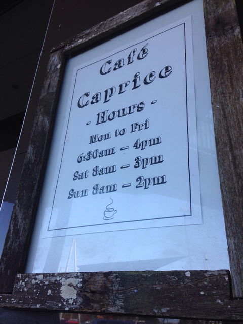 Cafe Caprice - Hobart Tourism 1