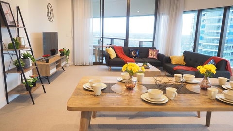 SkyGarden Sydney Olympic Park 3 & 4 Bedroom City View - Hobart Tourism 44