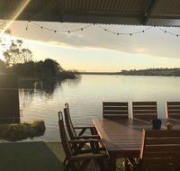 Shack built over the Murray River - Hobart Tourism
