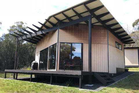 BAY OF FIRES ECO HUT Off Grid Experience At Binalong Bay - Tourism TAS 0