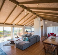 Sunsets on Martyrs Beach House - Ocean Views - Hobart Tourism